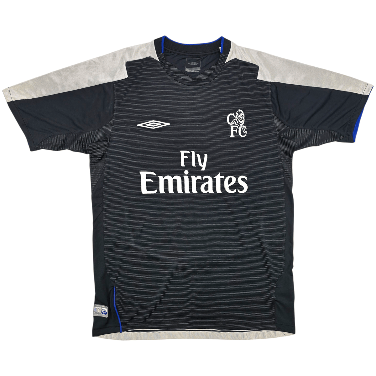 2004/05 Chelsea Away Football Shirt (S) Umbro 15 Drogba - Football Finery - FF302537B