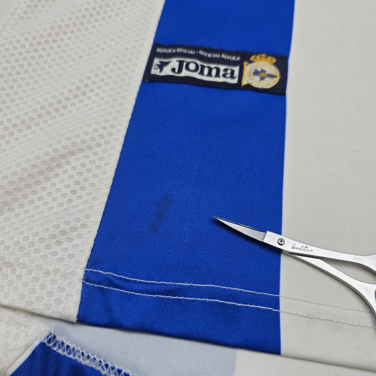 2004/05 Deportivo La Coruna Home Football Shirt (L) Joma - Football Finery - FF303230