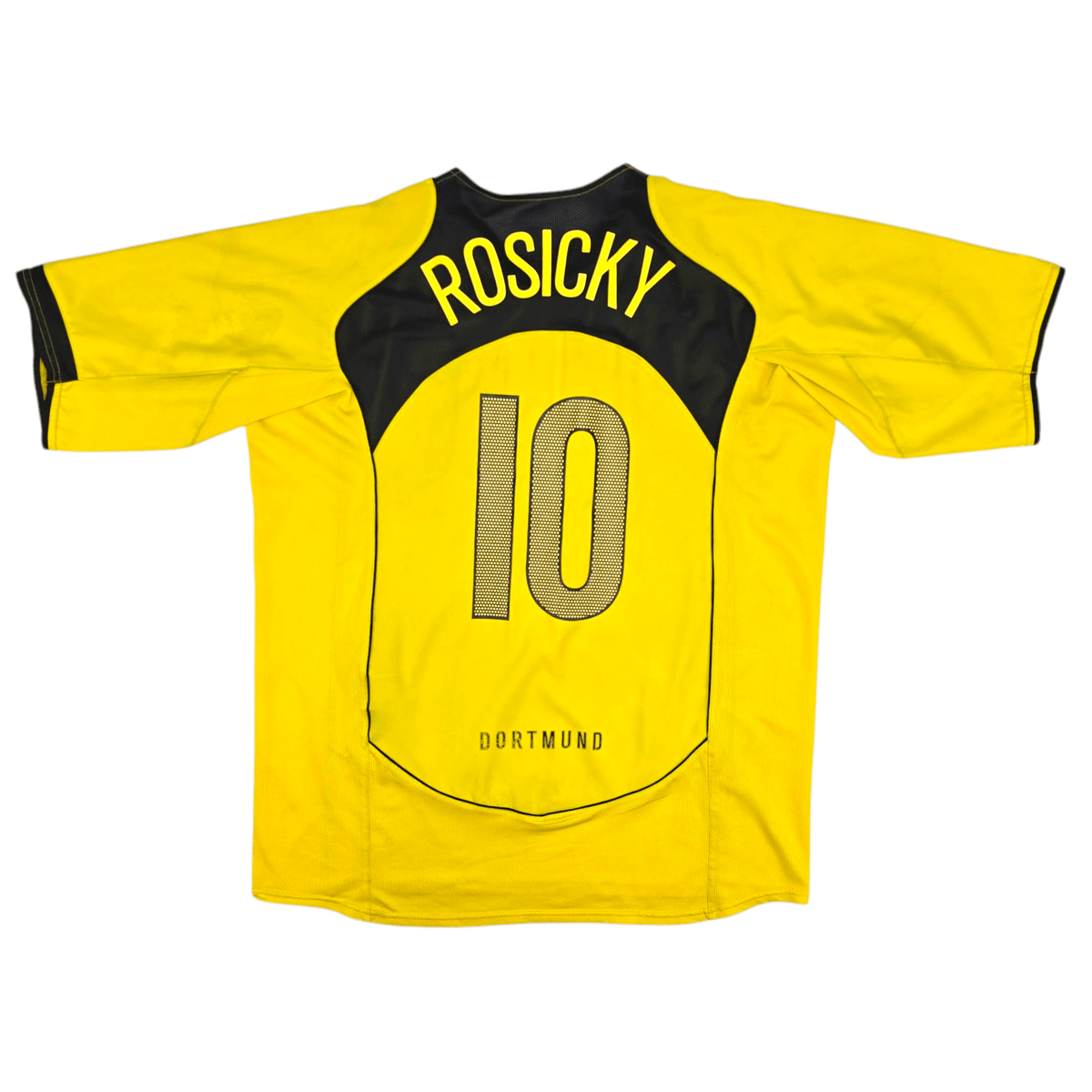 2004/05 Dortmund Home Football Shirt (2XL) Nike 10 Rosicky - Football Finery - FF300383