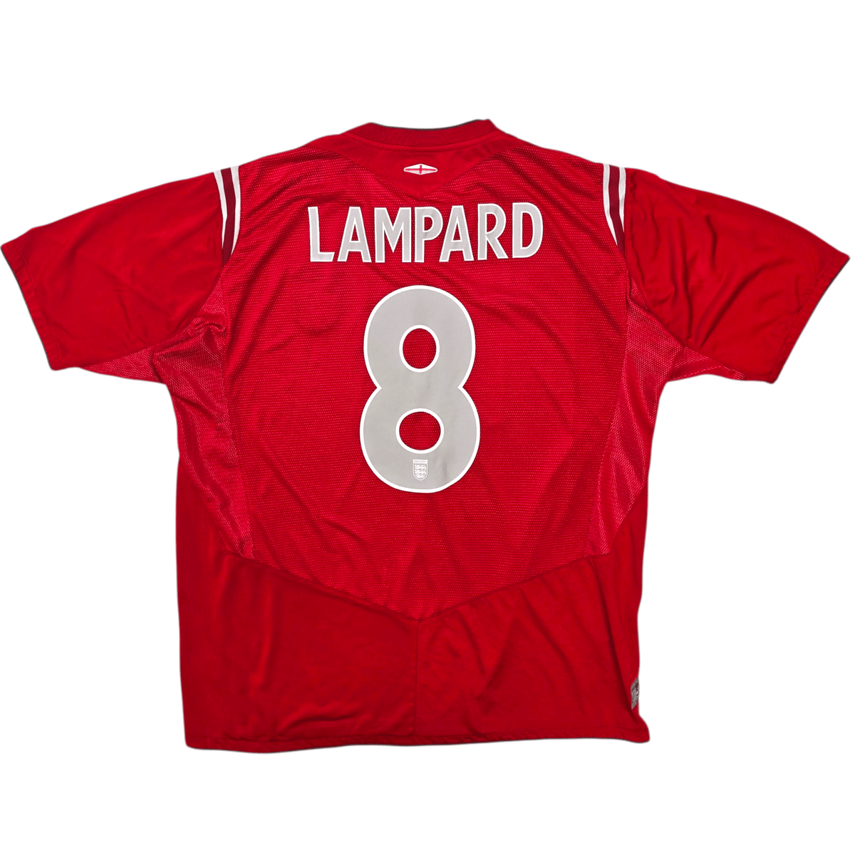 2004/05 England Away Football Shirt (XL) Umbro 8 Lampard - Football Finery - FF302552