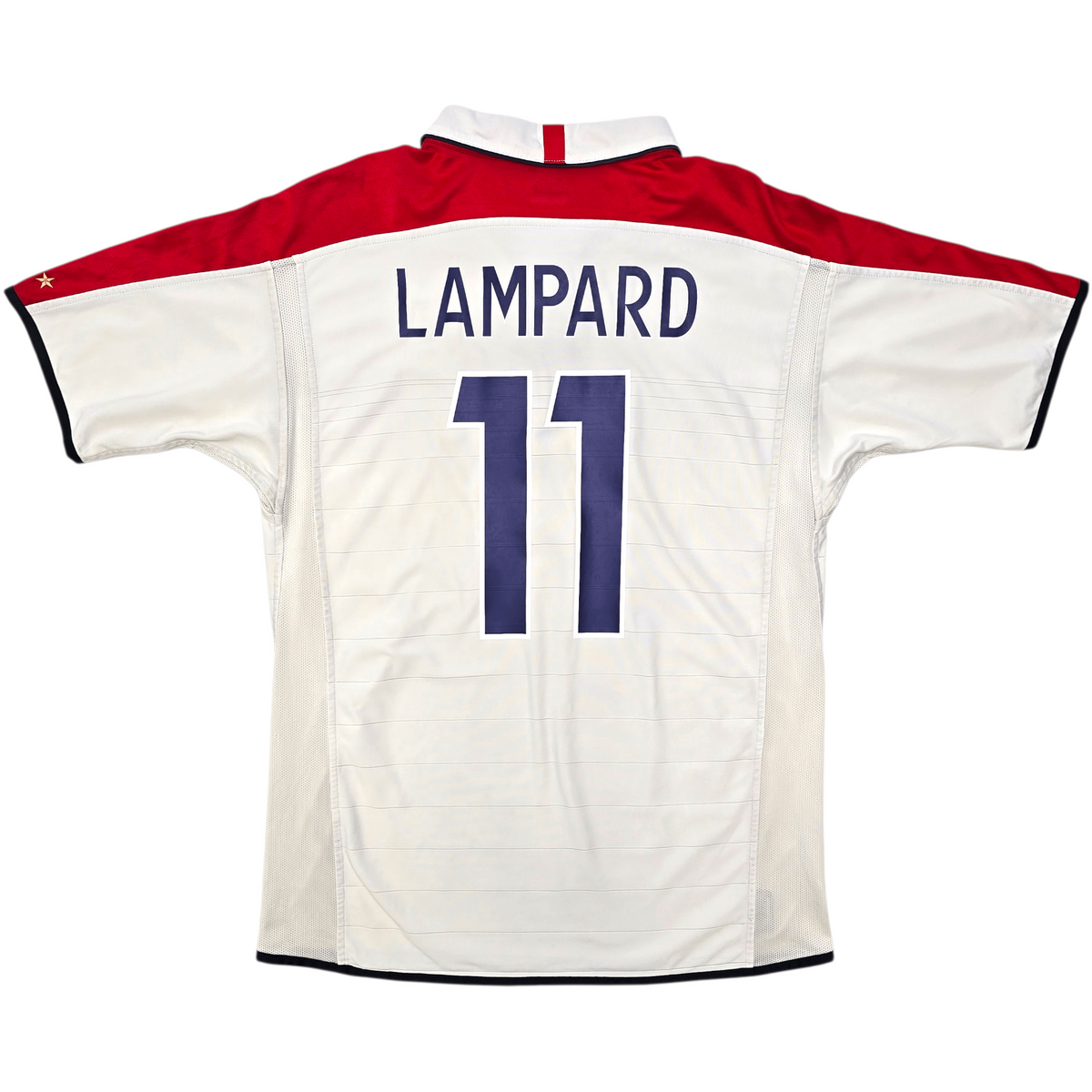 2004/05 England Home Football Shirt (L) Umbro 11 Lampard - Football Finery - FF301198