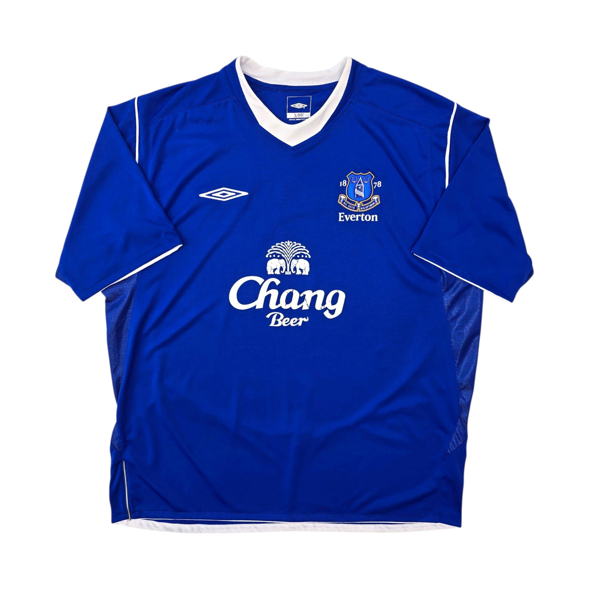 2004/05 Everton Home Football Shirt (2XL) Umbro - Football Finery - FF305431