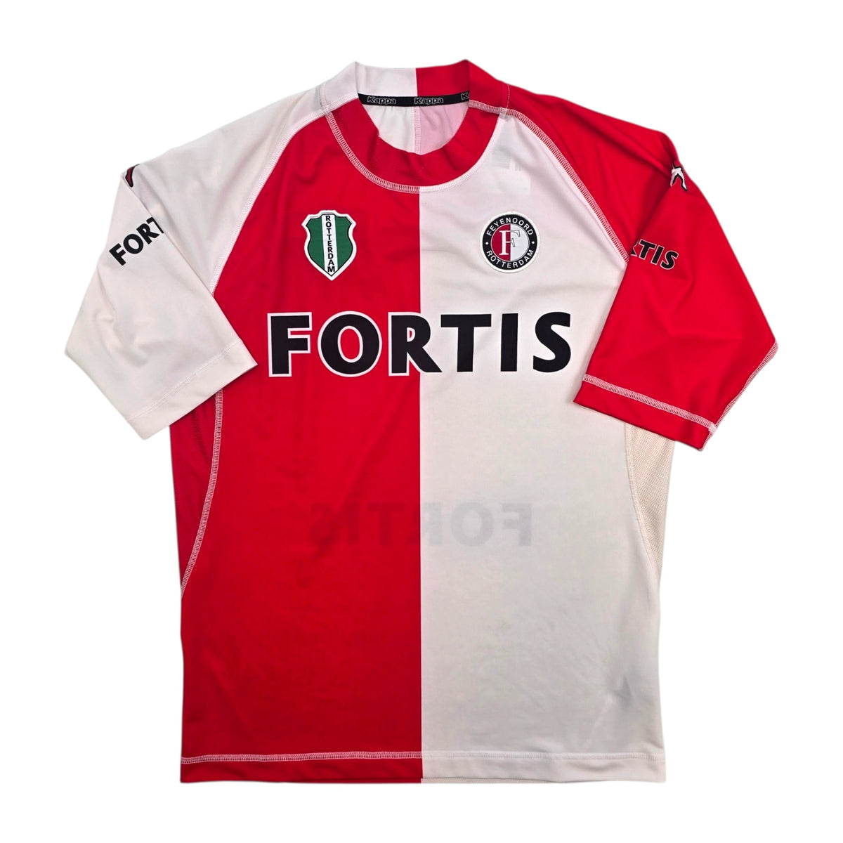 2004/05 Feyenoord Home Football Shirt (2XL) Kappa - Football Finery - FF305890