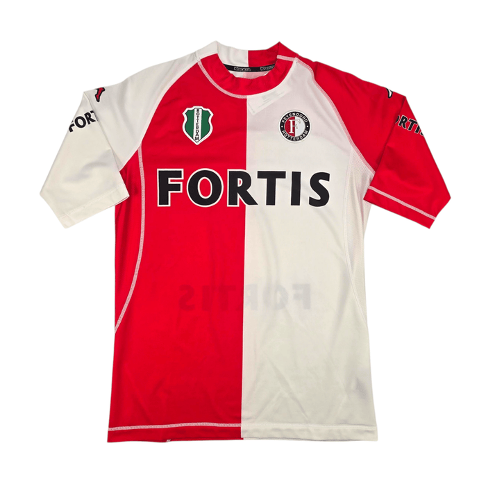 2004/05 Feyenoord Home Football Shirt (M) Kappa 7 Kuyt - Football Finery - FF302404