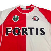 2004/05 Feyenoord Home Football Shirt (M) Kappa 7 Kuyt - Football Finery - FF302404