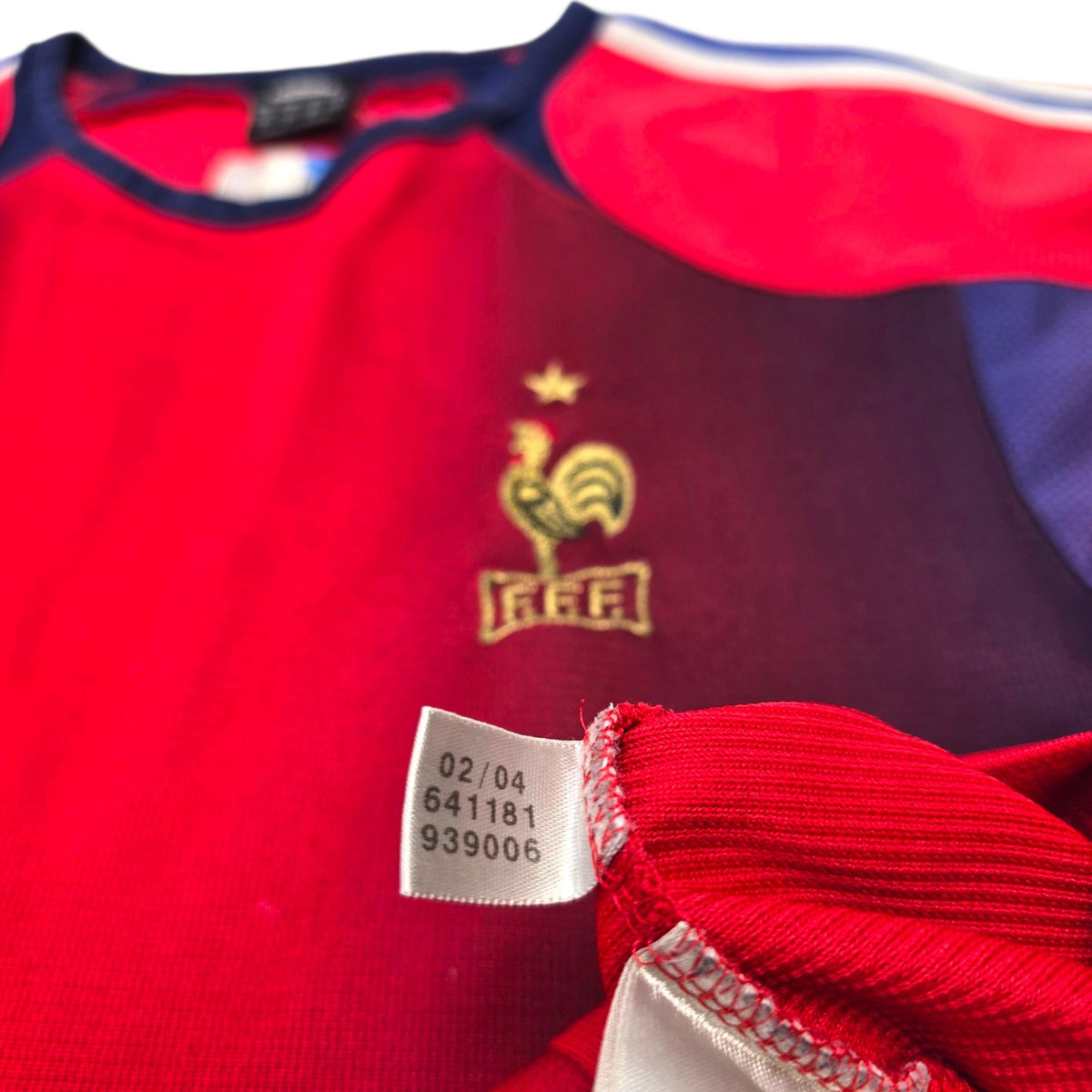 2004/05 France Training Shirt (M) Adidas - Football Finery - FF308267