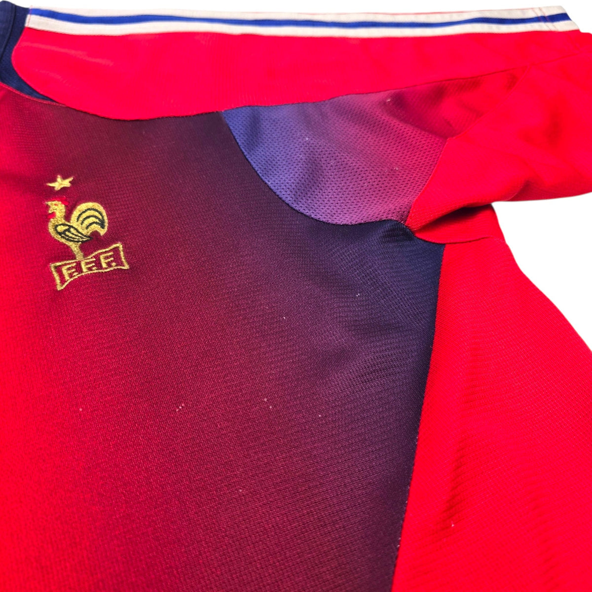 2004/05 France Training Shirt (M) Adidas - Football Finery - FF308267