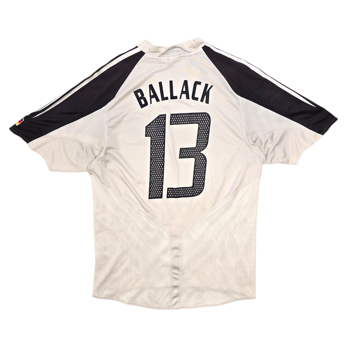 2004/05 Germany Home Football Shirt (L) Adidas 13 Ballack - Football Finery - FF303719