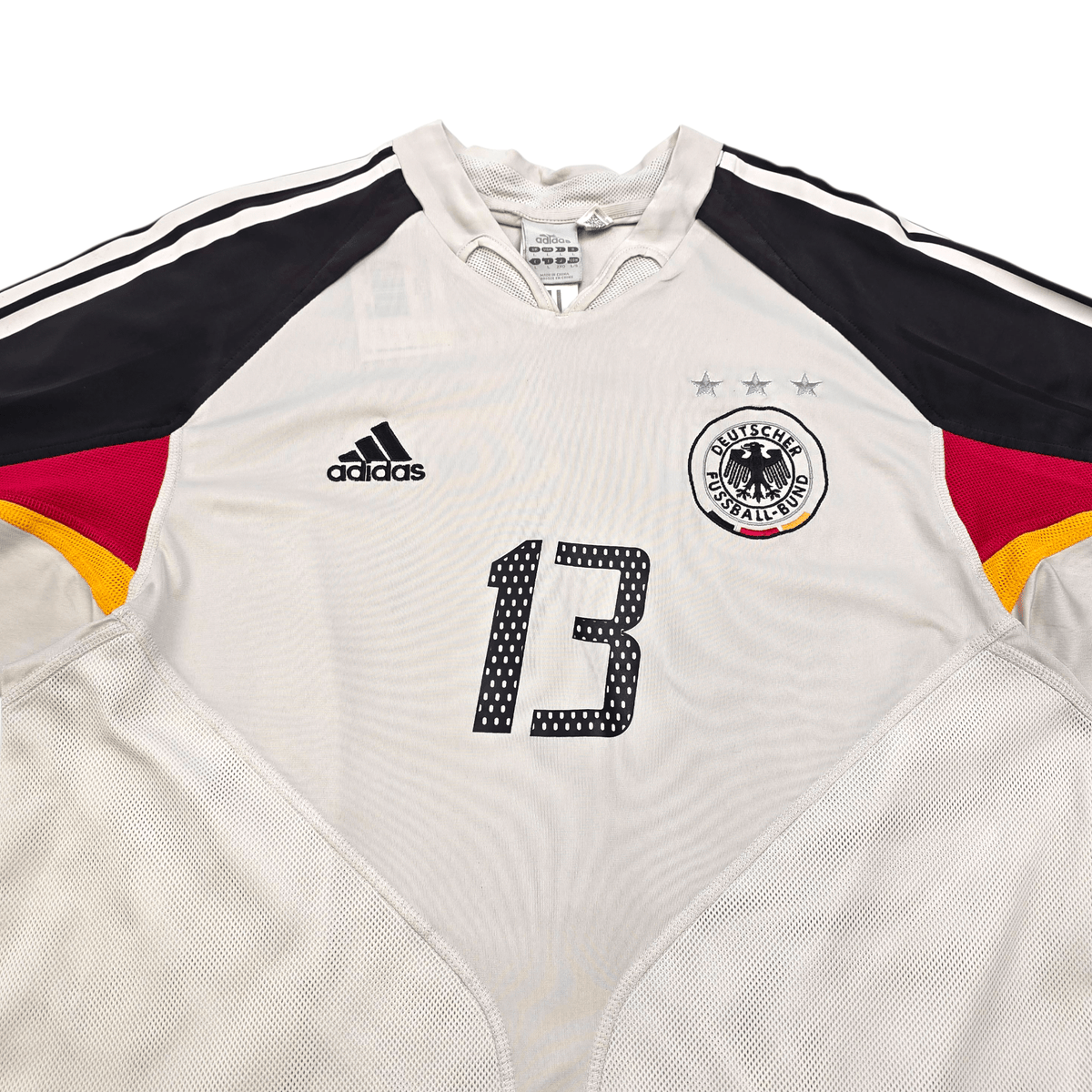 2004/05 Germany Home Football Shirt (L) Adidas 13 Ballack - Football Finery - FF303719