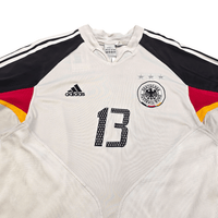 2004/05 Germany Home Football Shirt (L) Adidas 13 Ballack - Football Finery - FF303719