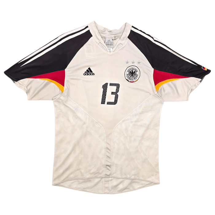2004/05 Germany Home Football Shirt (L) Adidas 13 Ballack - Football Finery - FF303719