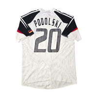 2004/05 Germany Home Football Shirt (L) Adidas 20 Podolski - Football Finery - FF305293