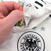 2004/05 Germany Home Football Shirt (L) Adidas 20 Podolski - Football Finery - FF305293