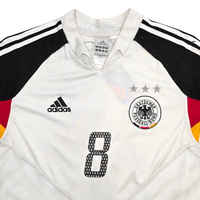 2004/05 Germany Home Football Shirt (M) Adidas 8 Hamann - Football Finery - FF302674