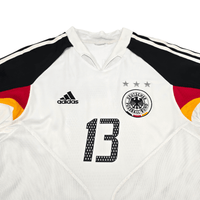 2004/05 Germany Home Football Shirt (S) Adidas 13 Ballack - Football Finery - FF303269