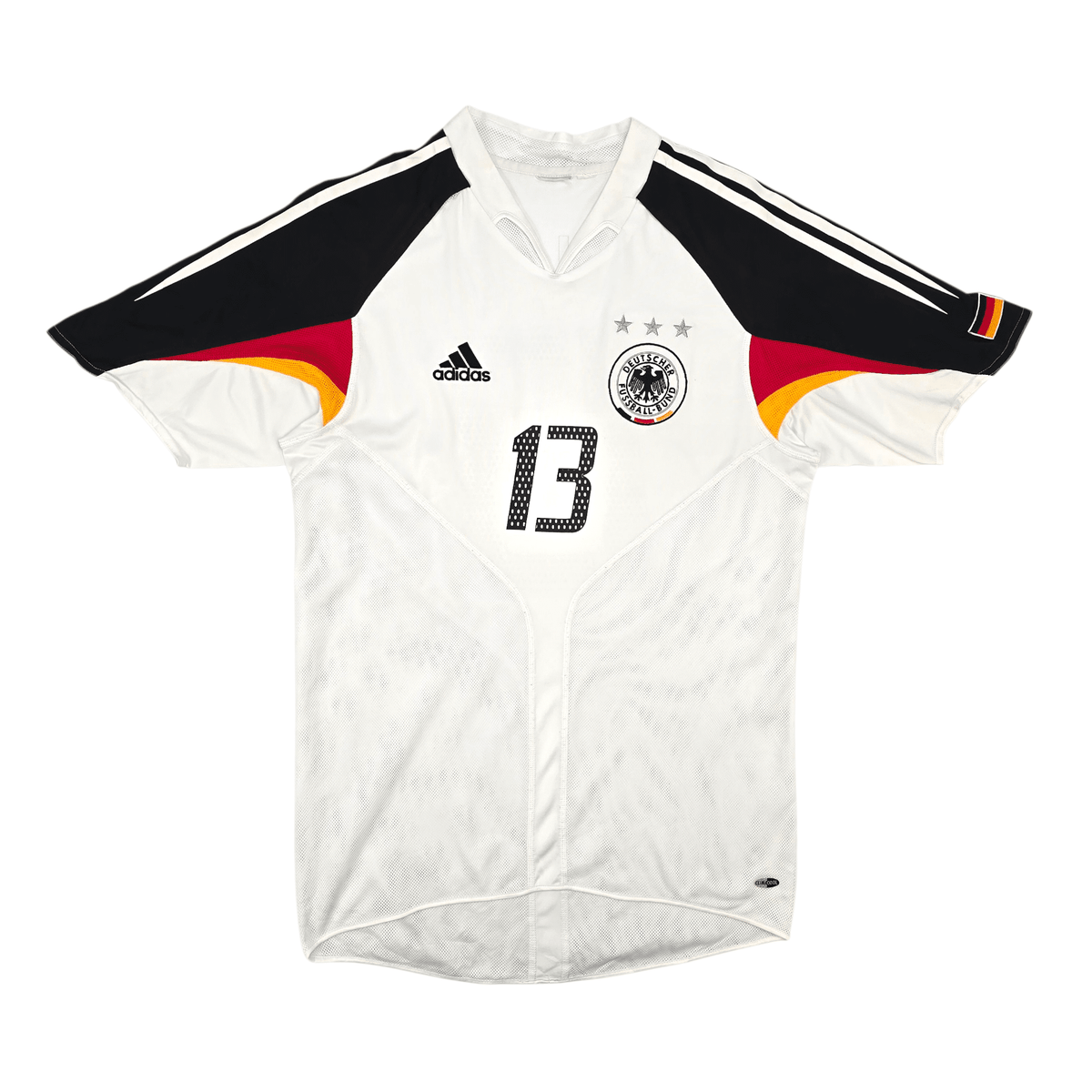 2004/05 Germany Home Football Shirt (S) Adidas 13 Ballack - Football Finery - FF303269