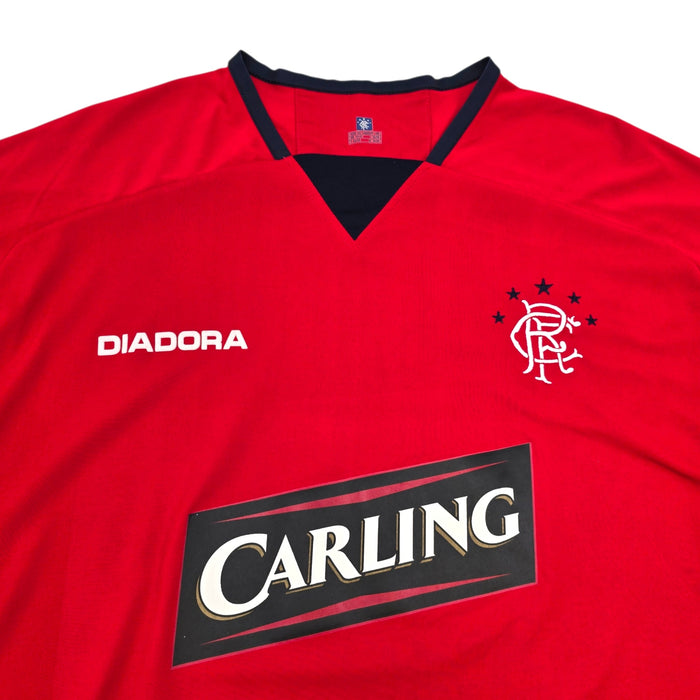 2004/05 Glasgow Rangers Third Football Shirt (XL) Diadora - Football Finery - FF305568