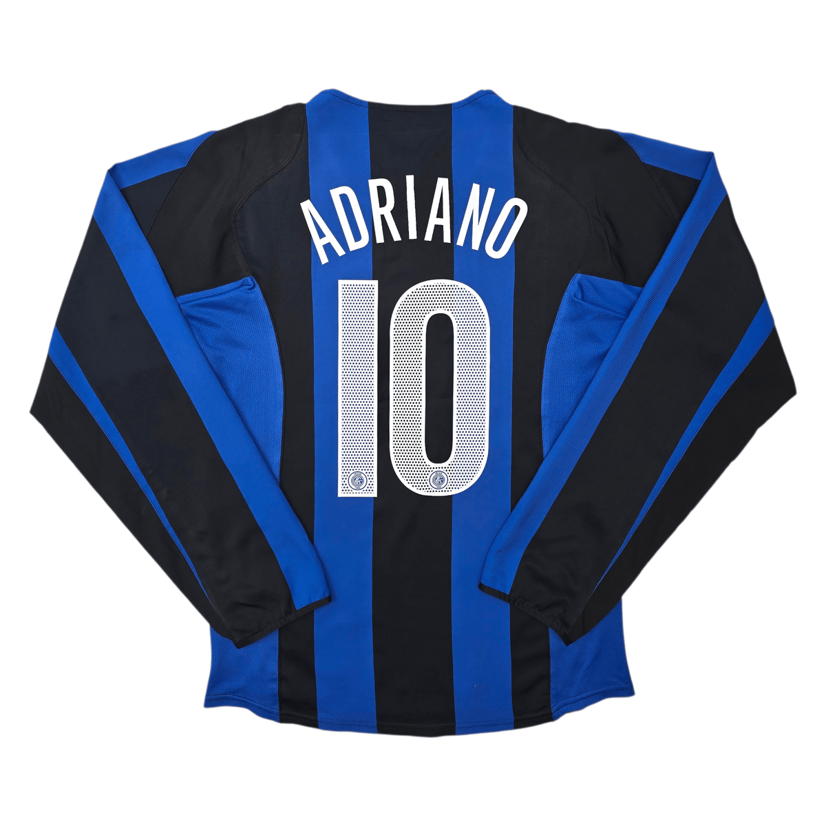 2004/05 Inter Milan Home Football Shirt (S) Nike 10 Adriano - Football Finery - FF303318