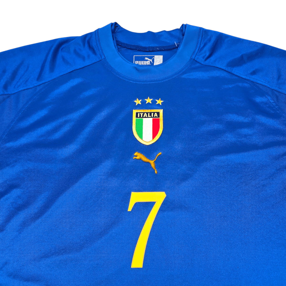2004/05 Italy Home Football Shirt (L) Puma #7 Del Piero - Football Finery - FF300109