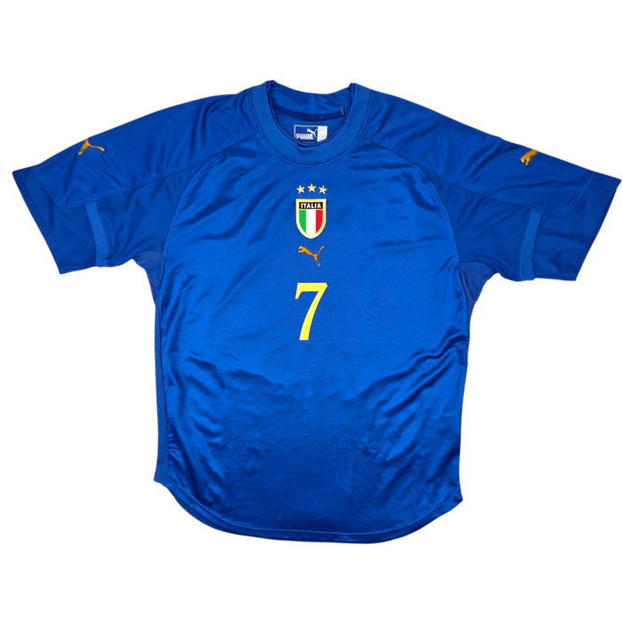 2004/05 Italy Home Football Shirt (L) Puma #7 Del Piero - Football Finery - FF300109