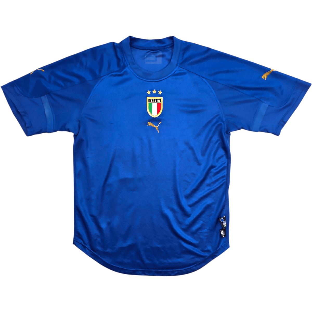 2004/05 Italy Home Football Shirt (S) Puma - Football Finery - FF302613