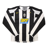 2004/05 Juventus Home Football Shirt (XL) Nike 28 Cannavaro - Football Finery - FF302006