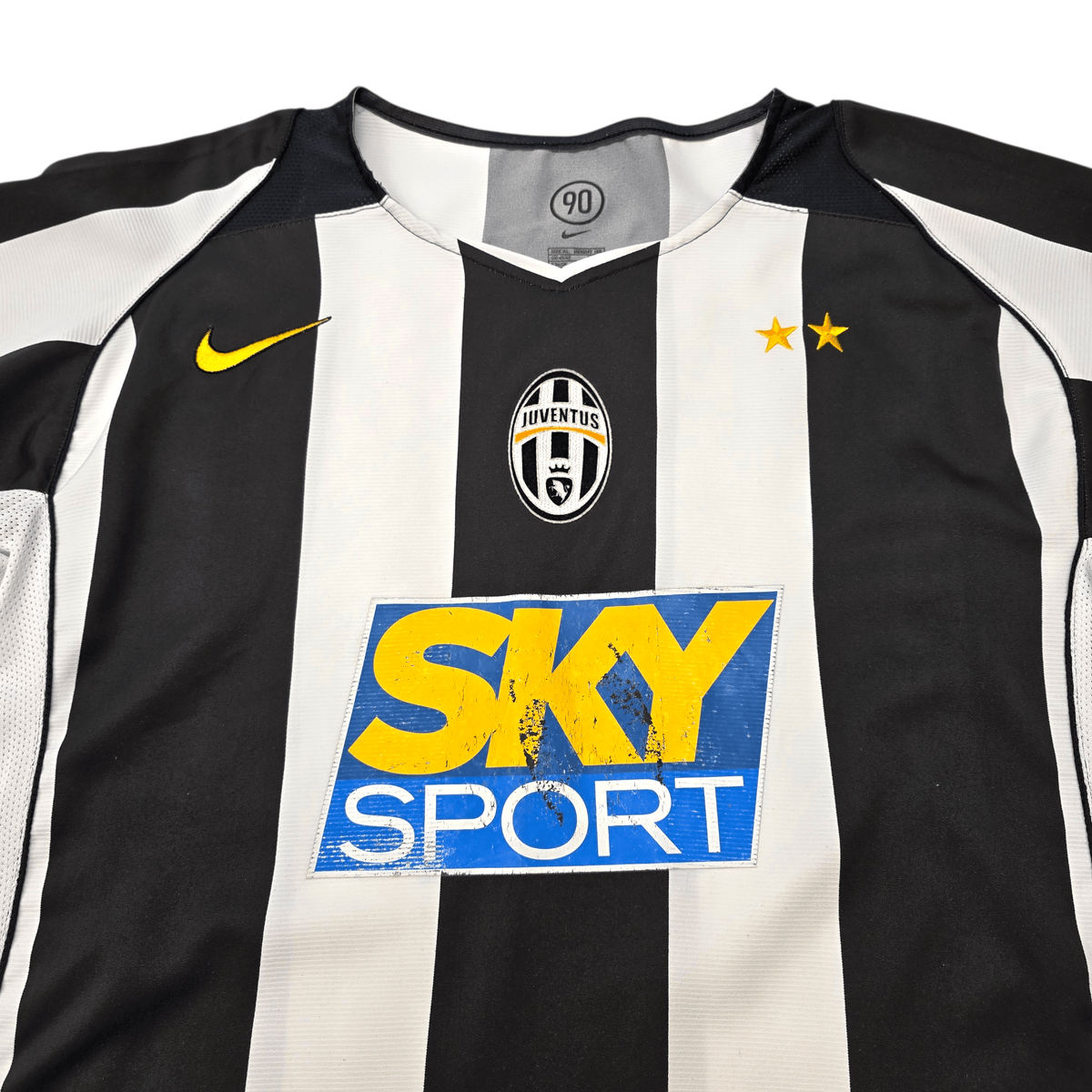2004/05 Juventus Home Football Shirt (XL) Nike 28 Cannavaro - Football Finery - FF302006