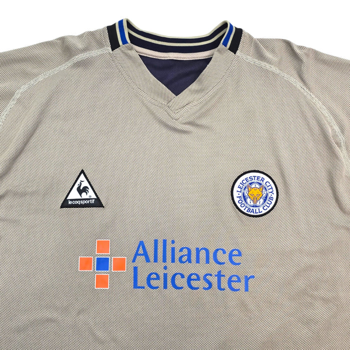 2004/05 Leicester City Away Football Shirt (3XL) Le Coq Sportif (120 Years) - Football Finery - FF303876