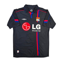 2004/05 Olympique Lyonnais Away Football Shirt (XL) Umbro #8 Juninho - Football Finery - FF307095