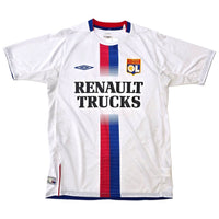 2004/05 Olympique Lyonnais Home Football Shirt (S) Umbro 8 Juninho - Football Finery - FF306677