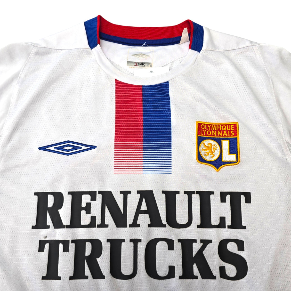2004/05 Olympique Lyonnais Home Football Shirt (S) Umbro 8 Juninho - Football Finery - FF306677