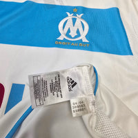 2004/05 Olympique Marseille Home Football Shirt (L) Adidas 22 Nasri - Football Finery - FF305741