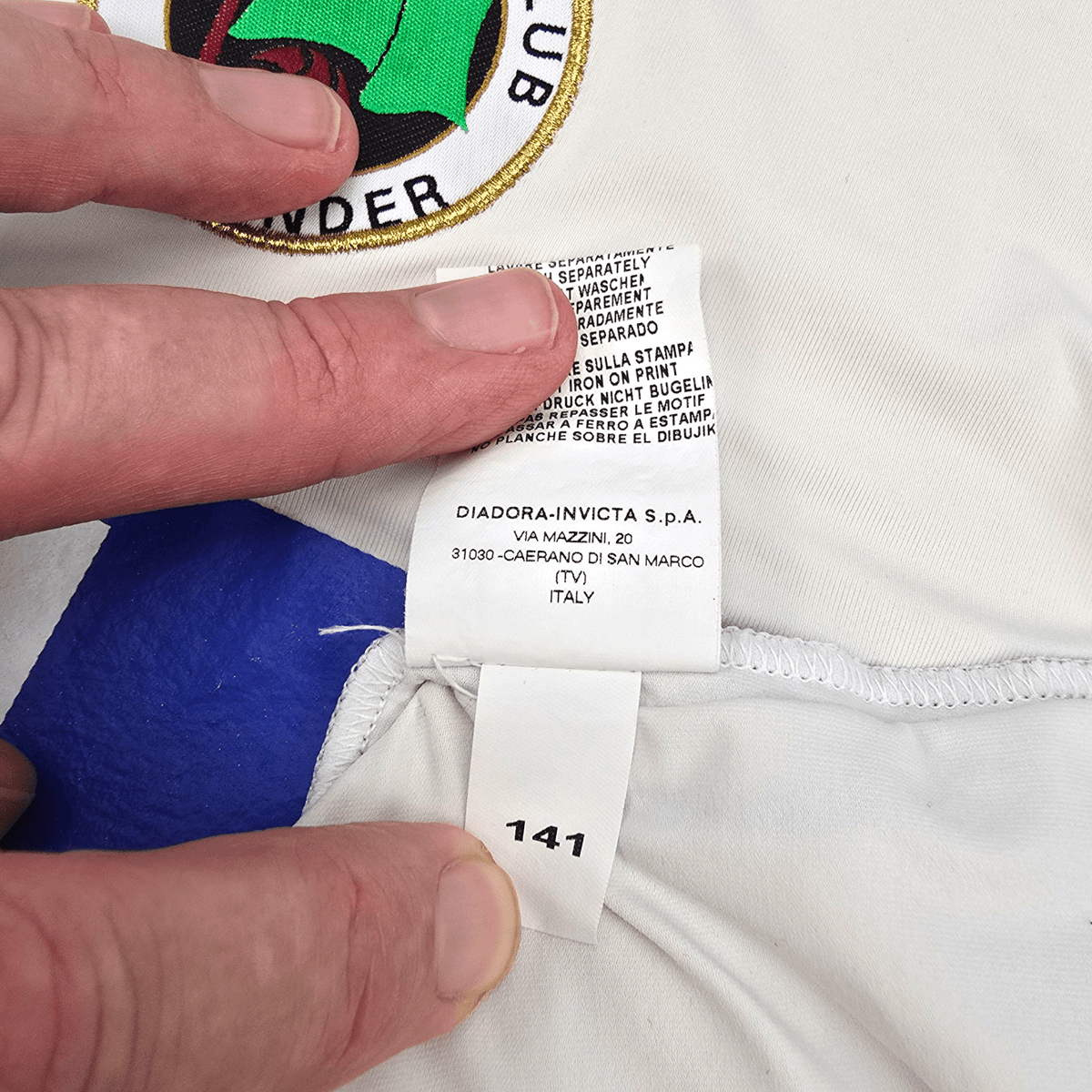 2004/05 Racing Santander Home Football Shirt (XL) Diadora - Football Finery - FF302798