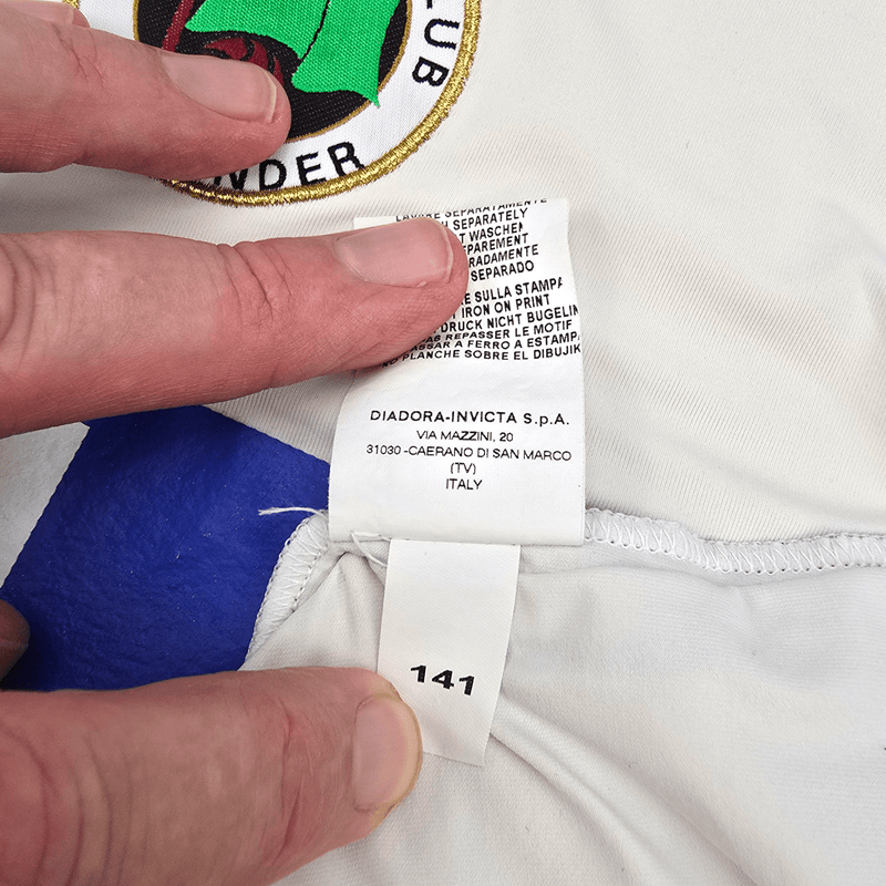2004/05 Racing Santander Home Football Shirt (XL) Diadora - Football Finery - FF302798