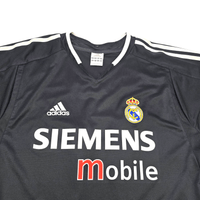 2004/05 Real Madrid Away Football Shirt (L) Adidas 11 Owen - Football Finery - FF302418
