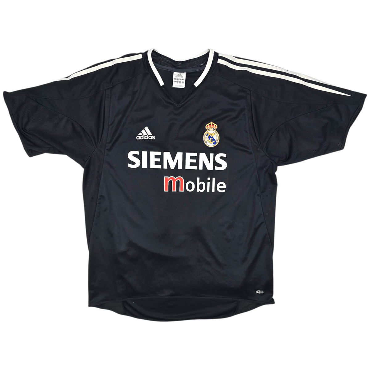 2004/05 Real Madrid Away Football Shirt (L) Adidas 11 Owen - Football Finery - FF302418