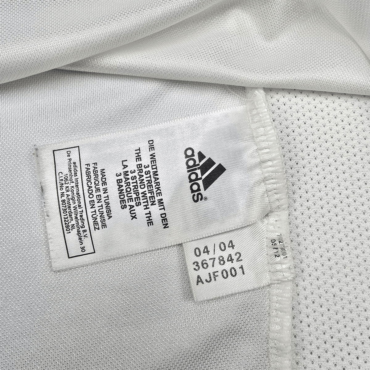 2004/05 Real Madrid Home Football Shirt (L) Adidas #5 Zidane - Football Finery - FF300162