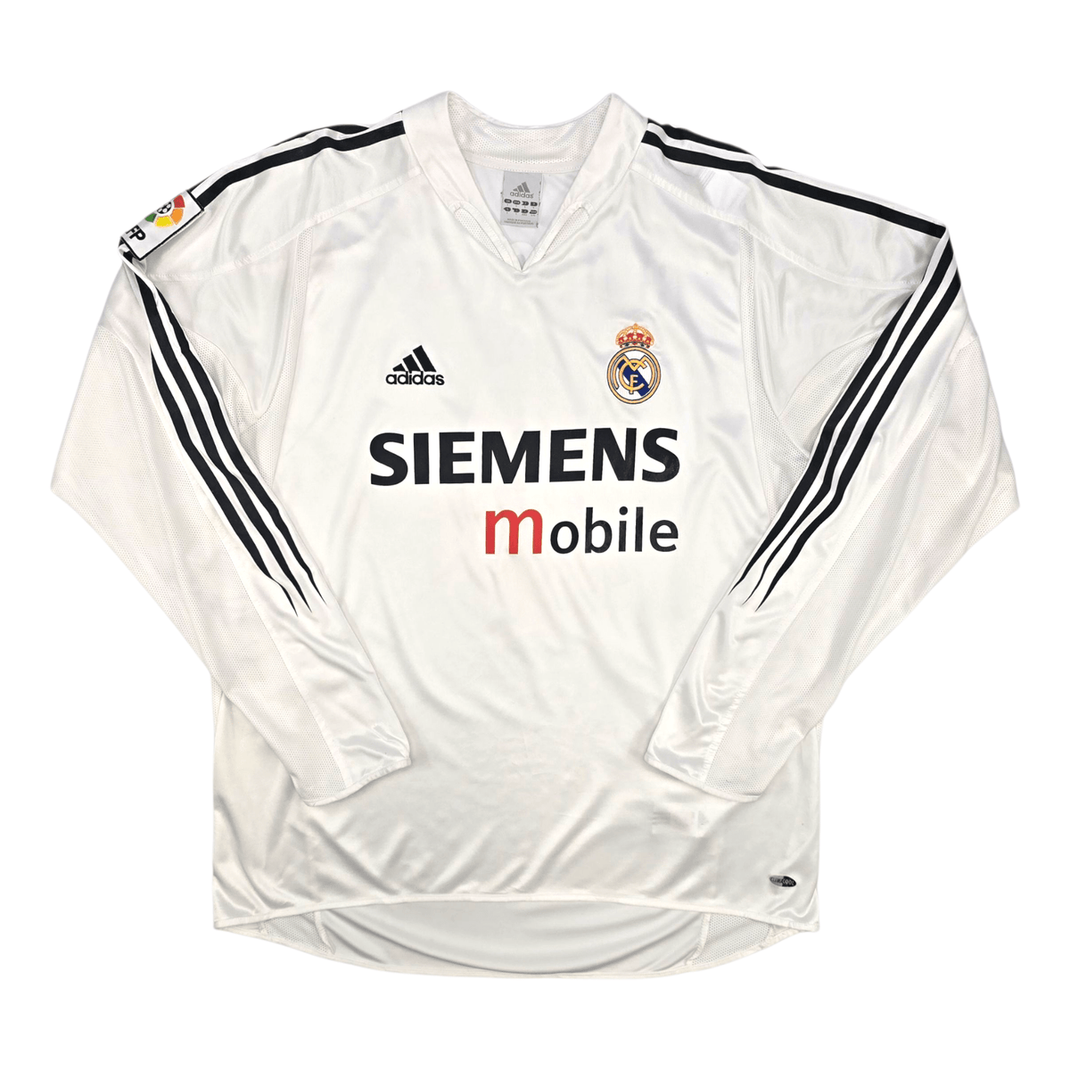 2004/05 Real Madrid Home Football Shirt (L) Adidas 9 Ronaldo - Football Finery - FF301575