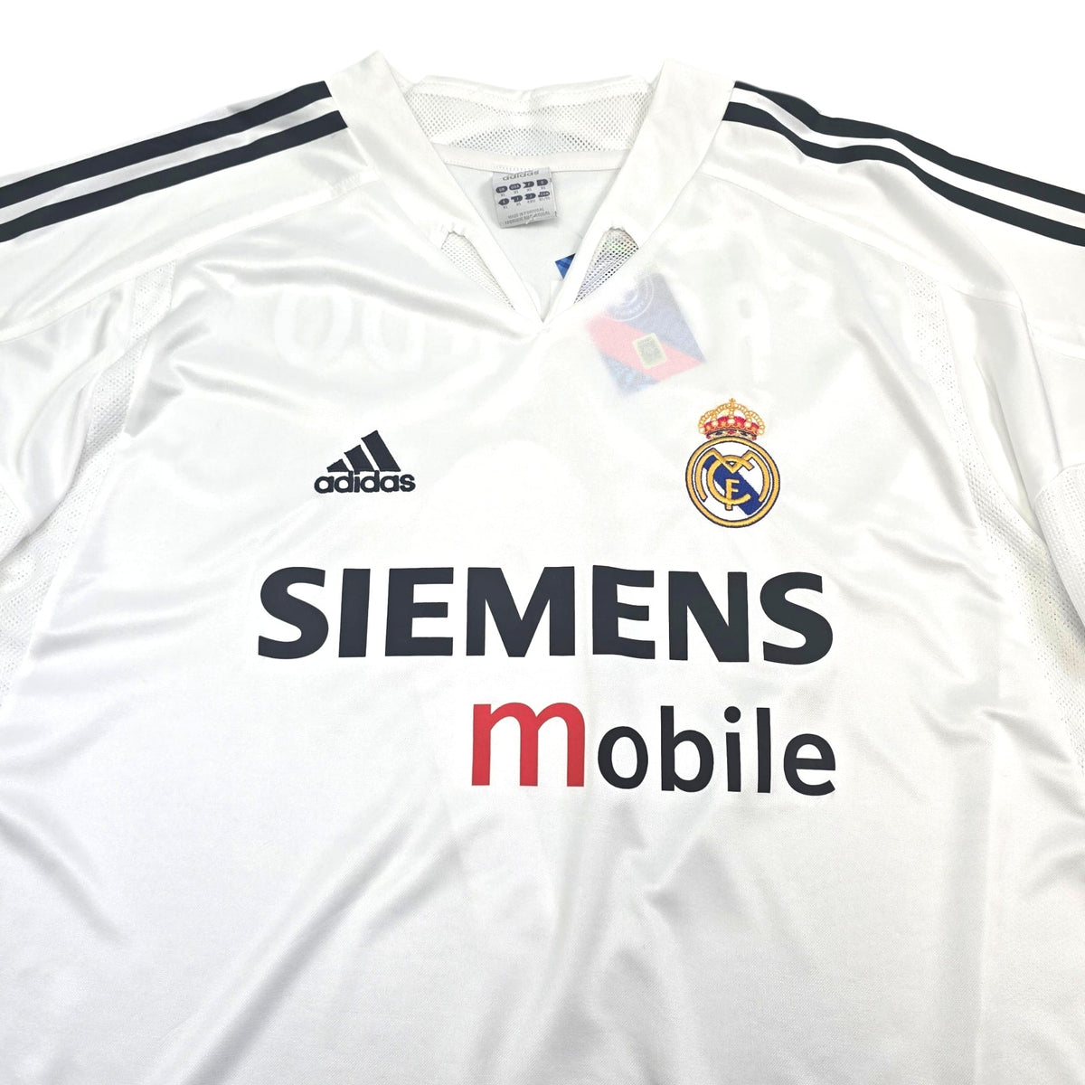 2004/05 Real Madrid Home Football Shirt (XL) Adidas 9 Ronaldo - Football Finery - FF304778