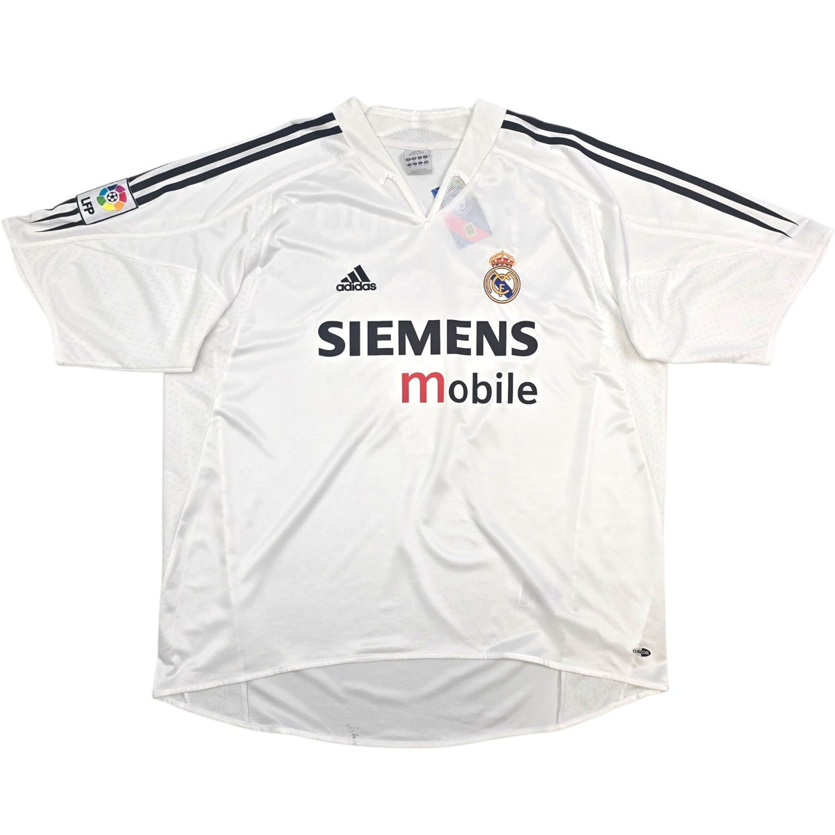 2004/05 Real Madrid Home Football Shirt (XL) Adidas 9 Ronaldo - Football Finery - FF304778