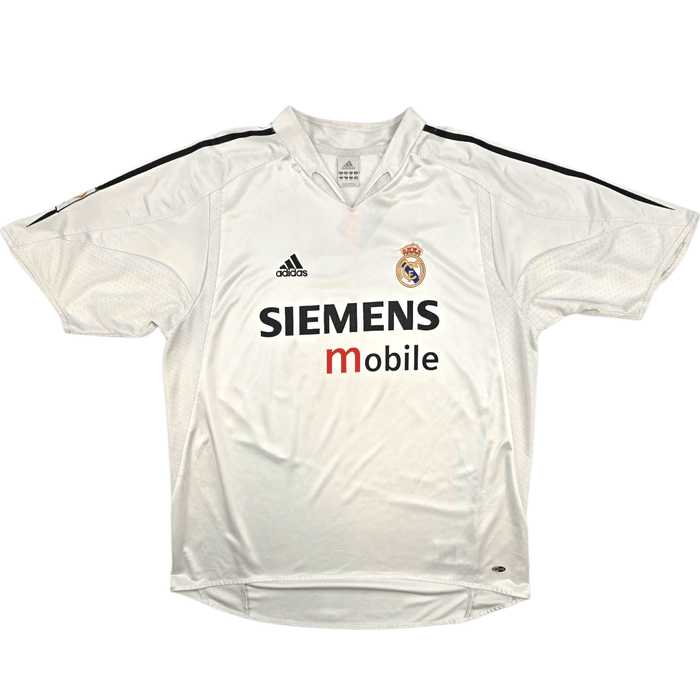2004/05 Real Madrid Home Football Shirt (XL) Adidas - Football Finery - FF300551