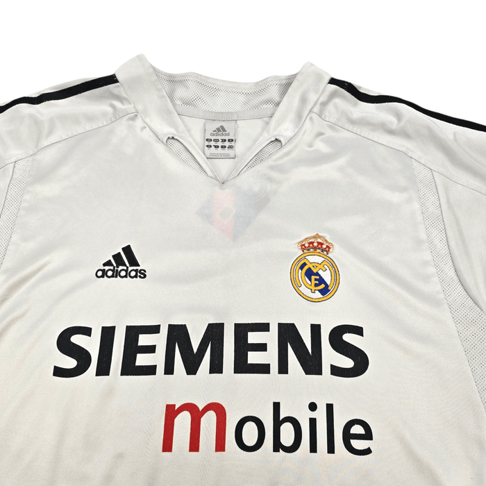 2004/05 Real Madrid Home Football Shirt (XL) Adidas - Football Finery - FF300551