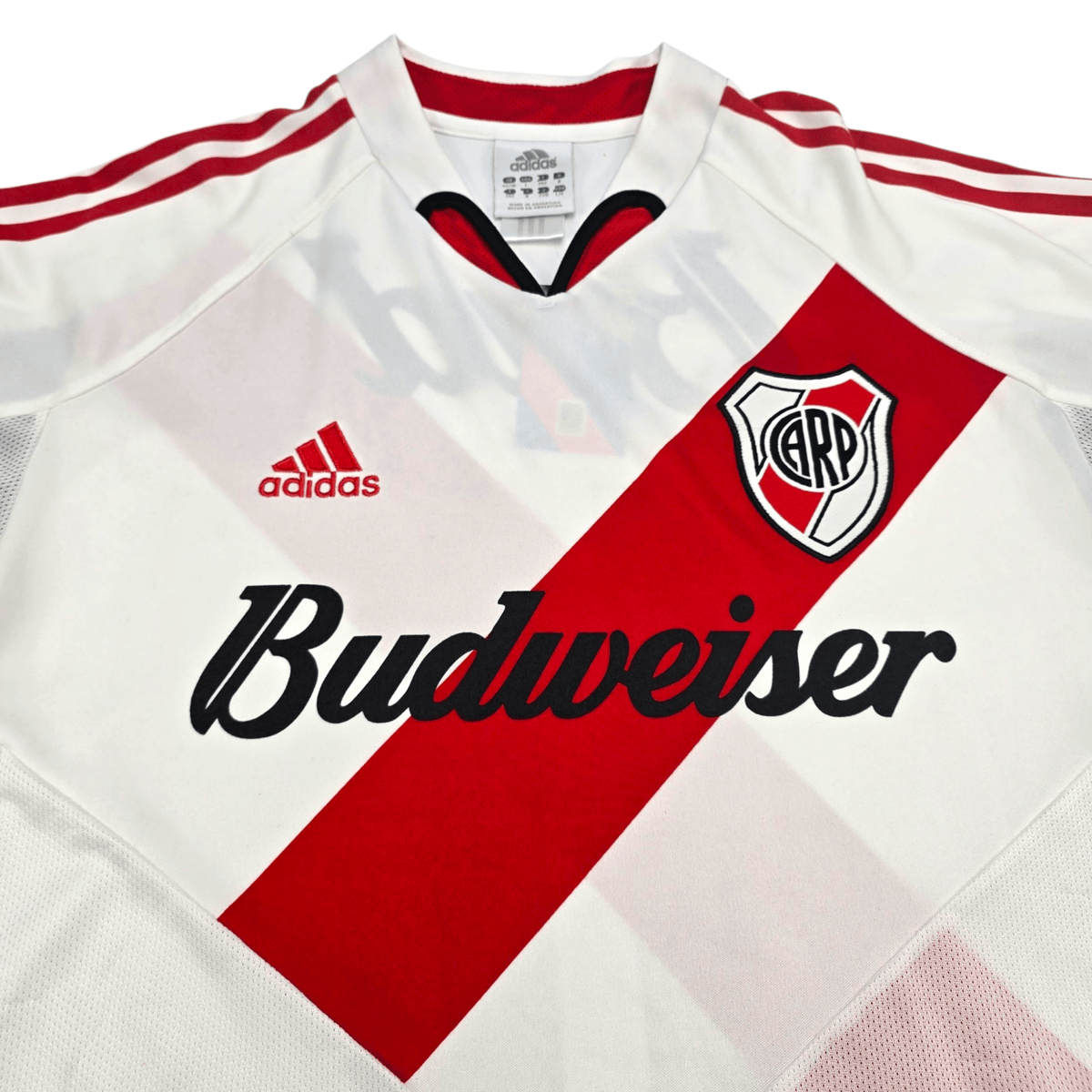 2004/05 River Plate Home Football Shirt (XL) Adidas 11 Salas - Football Finery - FF301891