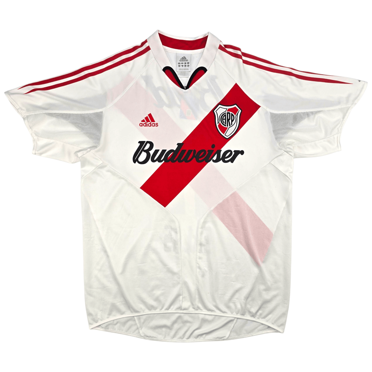 2004/05 River Plate Home Football Shirt (XL) Adidas 11 Salas - Football Finery - FF301891