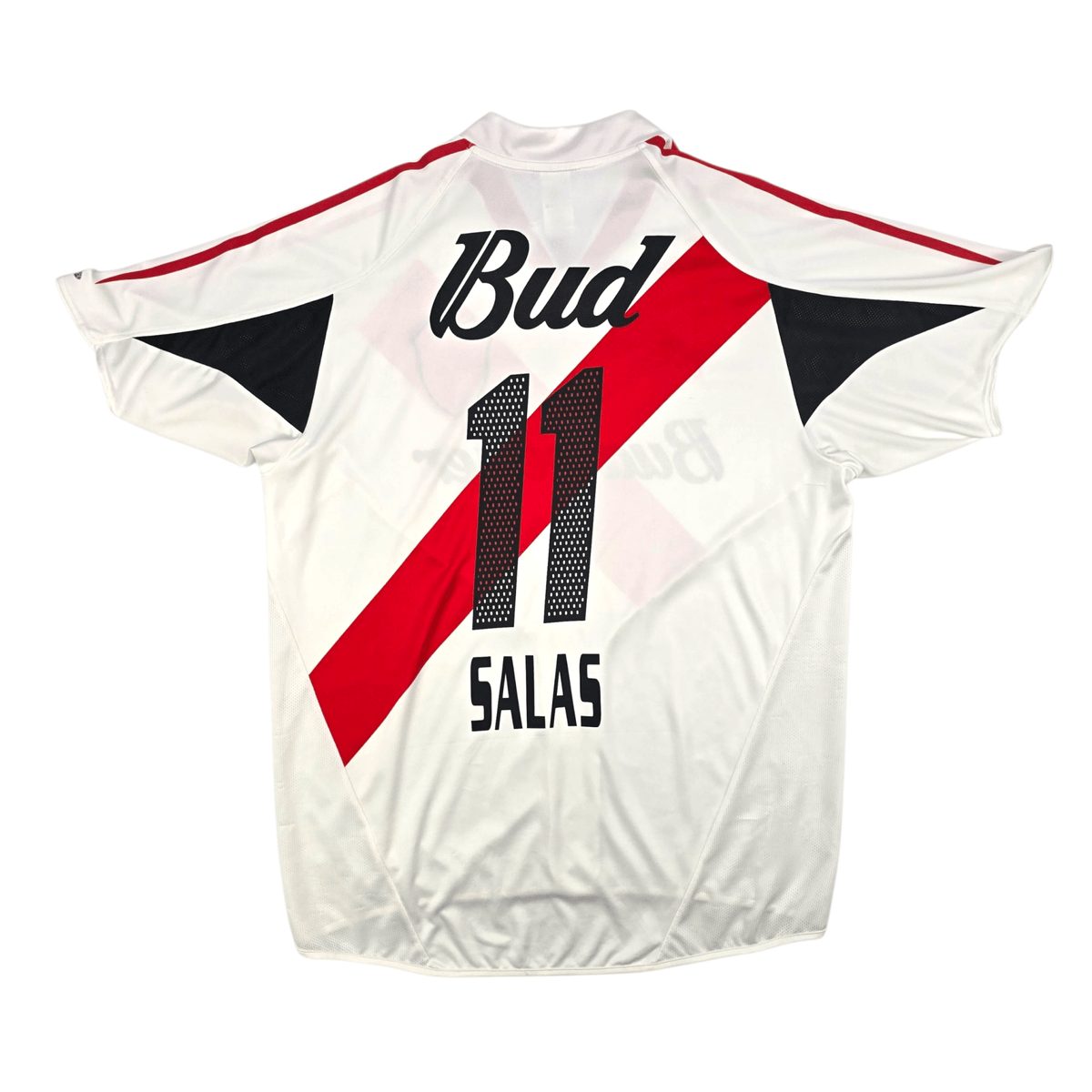 2004/05 River Plate Home Football Shirt (XL) Adidas 11 Salas - Football Finery - FF301891