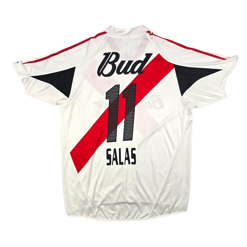 2004/05 River Plate Home Football Shirt (XL) Adidas 11 Salas - Football Finery - FF301891