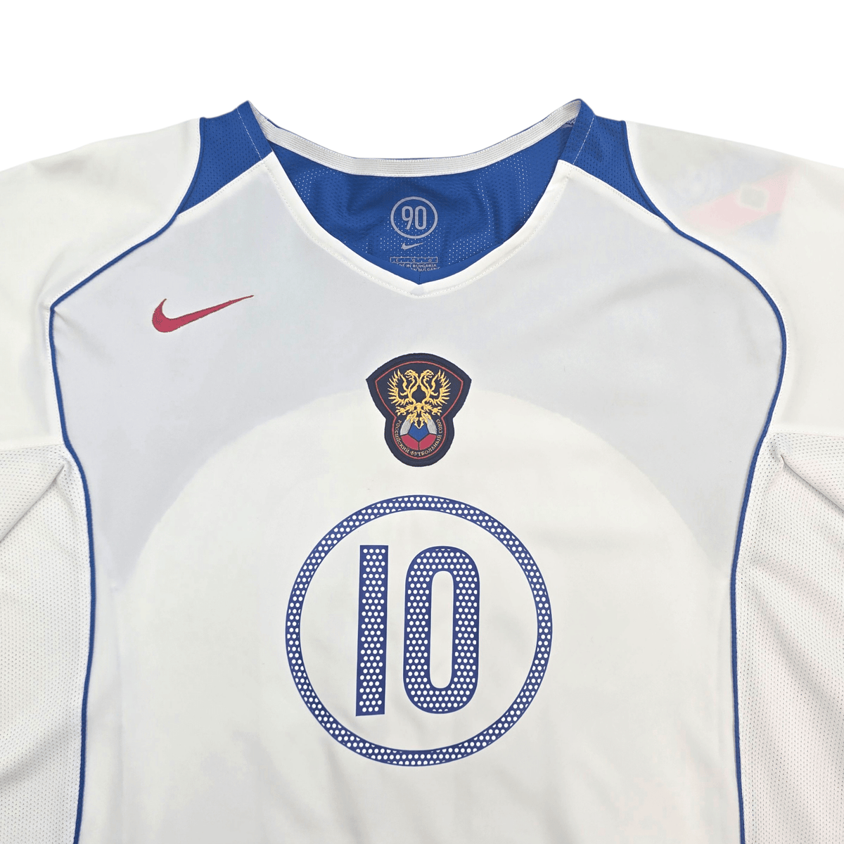 2004/05 Russia Away Football Shirt (L) Nike 10 Mostovoi - Football Finery - FF303607