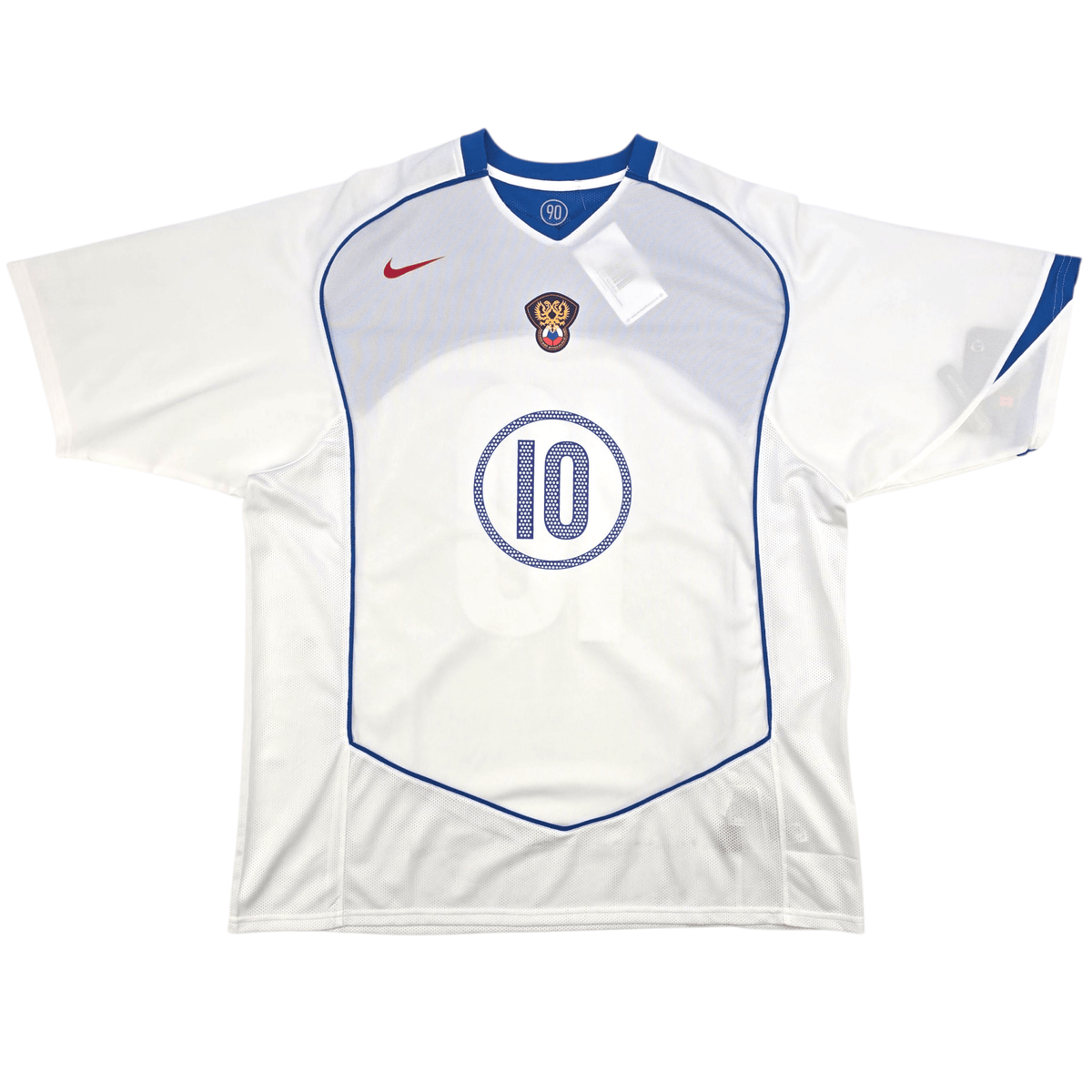 2004/05 Russia Home Football Shirt (XL) Nike 10 Mostovoi (BNWTs) - Football Finery - FF301753