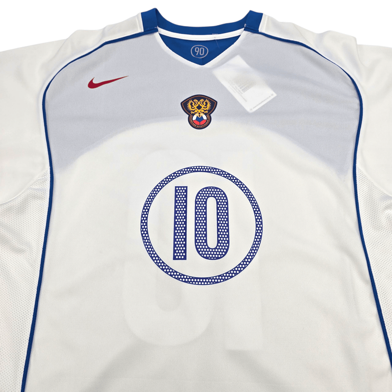 2004/05 Russia Home Football Shirt (XL) Nike 10 Mostovoi (BNWTs) - Football Finery - FF301753