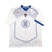 2004/05 Russia Home Football Shirt (XL) Nike 10 Mostovoi - Football Finery - FF306063